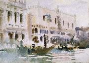 From the Gondola John Singer Sargent